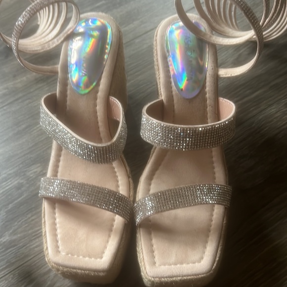 Fashionova sandals wrap up wedges - Picture 5 of 6